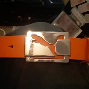 Orange Puma Belt
